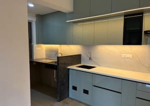 Kitchen in 2 BHK Apartment at Sobha Dream Gardens, Thanisandra Main Road – for Rent