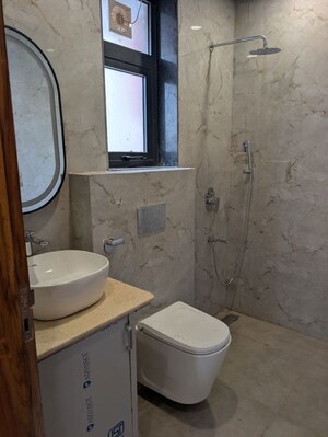 Bathroom in 3 BHK Builder Floor at Sushant Lok 2, Sector 57 – for Rent