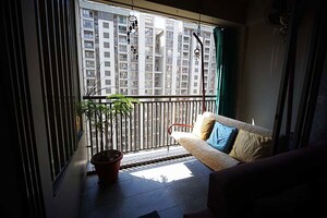 Balcony in 3 BHK Apartment at Shela – for Sale