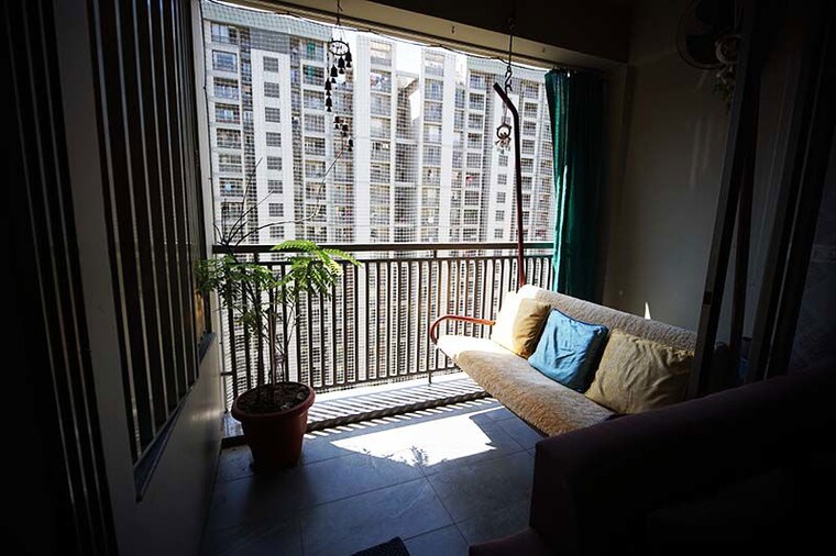 Balcony, shela 3 Bedroom 1960 Sq.Ft. Apartment In Shela Ahmedabad 10581400