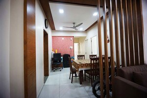 Living Room in 3 BHK Apartment at Shela – for Sale