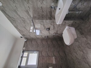 Bathroom in 3 BHK Apartment at VTP Beaumonde, Kharadi – for Rent