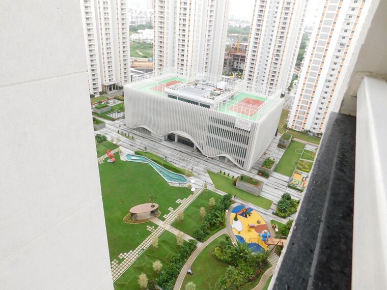 Balcony, my-home-sayuk 3 Bedroom 1926 Sq.Ft. Apartment In Tellapur Hyderabad 10581605