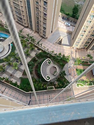 Balcony in 2 BHK Apartment at Gurukrupa Marina Enclave, Malad West – for Sale
