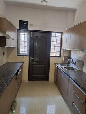 Kitchen in 3 BHK Builder Floor at Ardee City, Sector 52 – for Sale