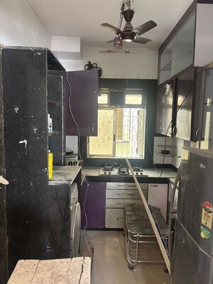 Kitchen in 2 BHK Apartment at Mahim West – for Rent