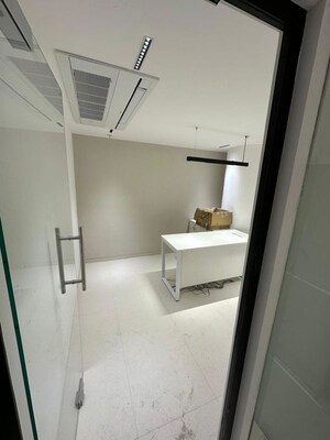 Bathroom in  Office Space at One Lodha Place, Lower Parel – for Rent