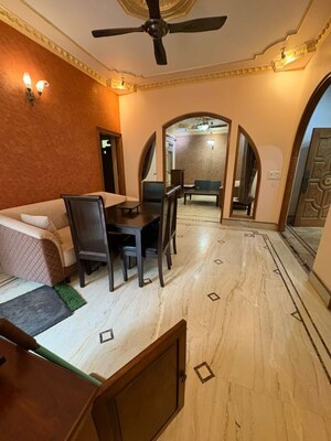 Living Room in 2 BHK Apartment at Green Park – for Rent