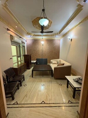Living Room in 2 BHK Apartment at Green Park – for Rent