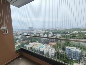 Balcony in 3 BHK Apartment at Team 4 Nyla, Miyapur – for Rent