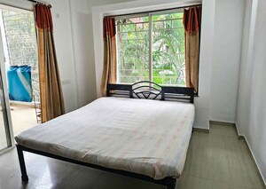 Bedroom in 2 BHK Apartment at Suratwala Sweet 16, Baner – for Rent