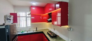 Kitchen in 3 BHK Apartment at ROF Aalayas, Sector 102 – for Rent