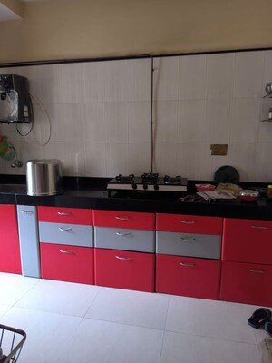 Kitchen in 2 BHK Apartment at Suchidham Complex, Goregaon East – for Sale