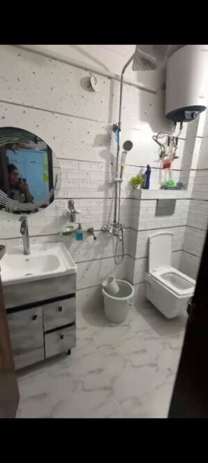 Bathroom in 5 BHK Builder Floor at Ip Extension – for Sale