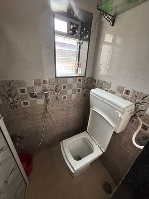 Bathroom in 1 BHK Apartment at Kalwa – for Rent