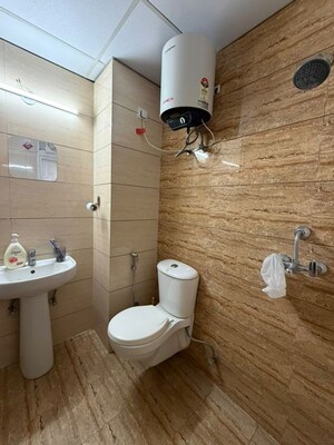 Bathroom in 2 BHK Apartment at SBP City Of Dreams Zirakpur, High Ground – for Rent