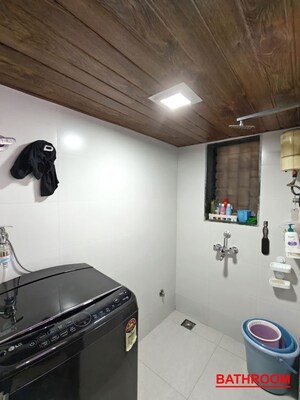 Bathroom in 2 BHK Apartment at Kopar Khairane Sector 2 – for Sale