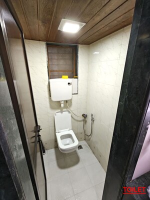 Bathroom in 2 BHK Apartment at Kopar Khairane Sector 2 – for Sale