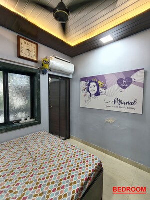 Bedroom in 2 BHK Apartment at Kopar Khairane Sector 2 – for Sale