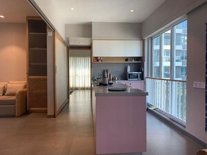 Kitchen in 1 BHK Apartment at Bandra West – for Rent