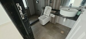 Bathroom in 2 BHK Apartment at Aspen Park, Goregaon East – for Rent