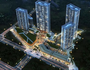 3.5 BHK Apartment – Exterior View View at M3M Heights, Sector 65 - for Rent
