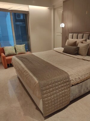 Bedroom in 4 BHK Apartment at Juhu Trishul, Juhu – for Sale