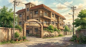 Apartment – Exterior View View at Laxmipura - for Sale