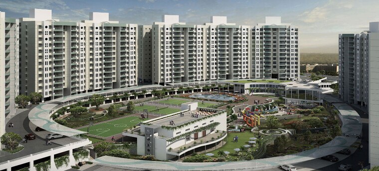 Exterior View, vascon-forest-county 3 Bedroom 1680 Sq.Ft. Apartment In Kharadi Pune 10581865