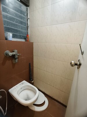 Bathroom in 1 BHK Apartment at Valentine Apartments, Goregaon East – for Rent