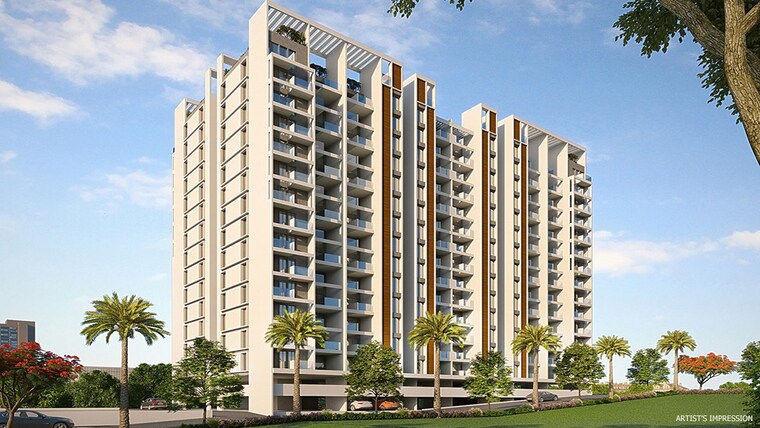 Exterior View, majestique-towers 2 Bedroom 1180 Sq.Ft. Apartment In Kharadi Pune 10581883