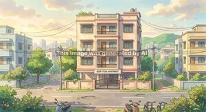  Apartment – Exterior View View at Vapi - for Sale