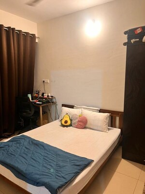 Bedroom in 3 BHK Apartment at Majestique Towers, Kharadi – for Sale