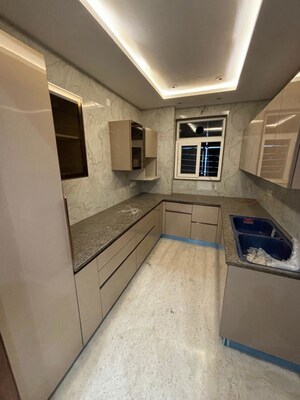 Kitchen in 3 BHK Builder Floor at Sector 51 – for Sale