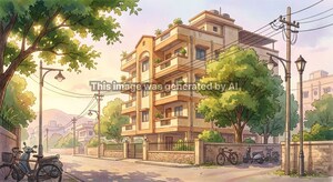  Apartment – Exterior View View at Ambegaon Budruk - for Sale