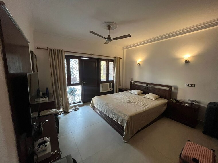 Bedroom, greater kailash i 2 Bedroom 1200 Sq.Ft. Builder Floor In Greater Kailash I Delhi 10581912