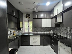 Kitchen in 2 BHK Builder Floor at Greater Kailash I – for Rent