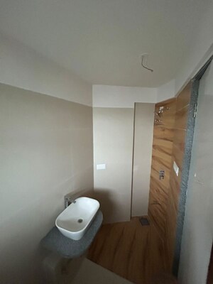 Bathroom in 3 BHK Apartment at Anubhav CHS, Mulund West – for Rent