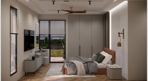 Living Room in 4 BHK Builder Floor at BPTP Amstoria, Sector 102 – for Sale
