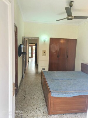 Bedroom in 2 BHK Builder Floor at Greater Kailash I – for Rent