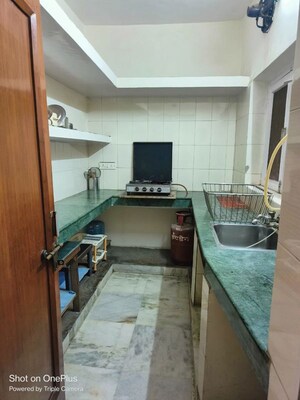 Kitchen in 2 BHK Builder Floor at Greater Kailash I – for Rent