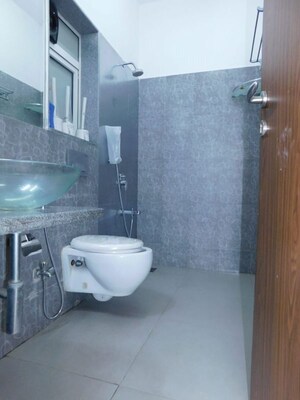 Bathroom in 1 BHK Apartment at Siddha Sky, Sion – for Rent