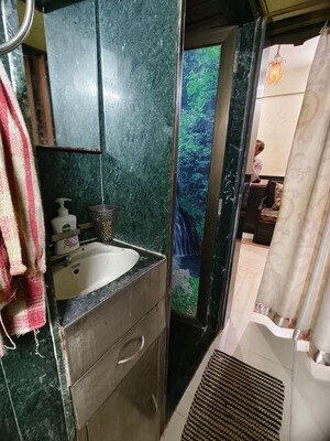 Balcony in 1 RK Apartment at Gokuldham Complex, Goregaon East – for Rent