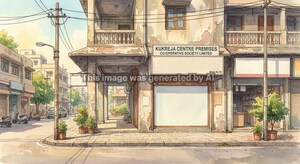  Shop – Exterior View View at Sector 11 Ulwe - for Sale