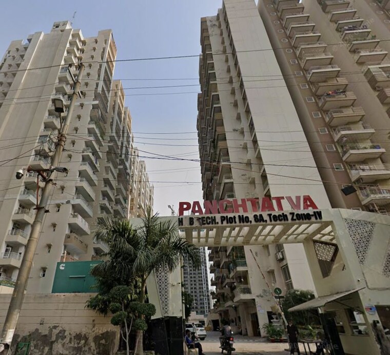 Exterior View, tech zone 4 greater noida  940 Sq.Ft. Apartment In Tech Zone 4 Greater Noida Greater Noida 10582117