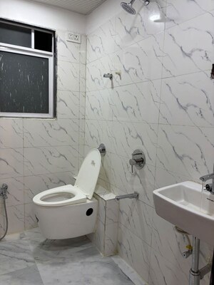 Bathroom in 1 BHK Apartment at Sky View CHS, Kurla – for Rent