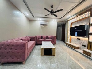 Living Room in 1 BHK Apartment at Freedom Fighters Enclave – for Rent