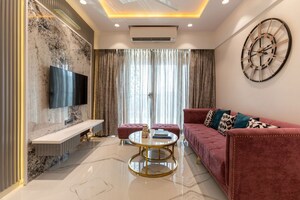 Living Room in 3.5 BHK Apartment at Ambience Creacions, Sector 22 – for Sale