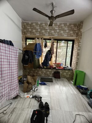 Kitchen in 1 RK Apartment at Daya Sagar CHSL, Goregaon East – for Rent