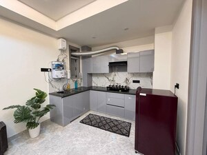Kitchen in 1 BHK Apartment at Freedom Fighters Enclave – for Rent